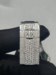 Reloj Mecánico de Lujo Automático con Diamantes Moissanite VVS, Correa de Acero Inoxidable, Esfera de Cristal de Zafiro, Resistencia al Agua de 10 Bares - Product Image 3