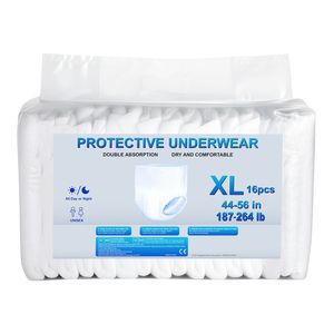 Pannolini per incontinenza usa e getta ad alta assorbenza per adulti, protettivi contro le perdite, per uomo e donna, con stampa decorativa - Product Image 2