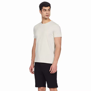 Conjuntos Cortos de Verano para Hombre, Transpirables, Ligeros, Ecológicos, Casuales, Sólidos, Camiseta y Pantalones Cortos Deportivos de Secado Rápido, Ropa Urbana - Product Image 4