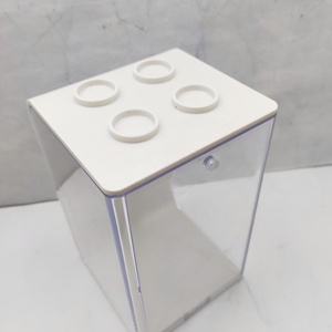 กล่องเก็บของพลาสติก PP รูปทรงสี่เหลี่ยมใส ประกอบง่าย สำหรับเก็บฟิกเกอร์ - Product Image 2