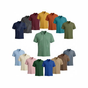 Camiseta Polo de Verano de Estilo Moderno y Corte Regular con Logotipo Personalizado para Hombre, Camisetas Polo Cómodas y Elegantes - Product Image 1