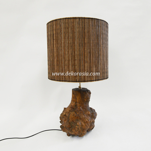 Handmade Eco-Friendly Electric Custom Wood Decorative Arlo Table Lamp Elegant <b>Lighting</b> Accent for Modern Home and Bedroom Decor - Product Image 2