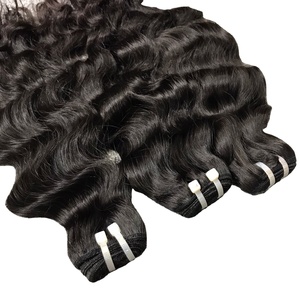 ขายส่ง WEFT Natural Wave, หุ้นขนาดใหญ่ผมบริสุทธิ์คุณภาพสูง 100% ผมบริสุทธิ์, ผมดิบเวียดนาม - Product Image 1