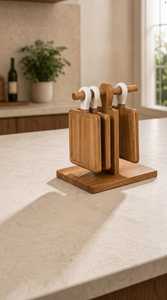Artisan Handmade Wooden Chopping <b>Board</b> for Modern Kitchen - Product Image 2