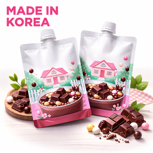 Shake protéiné au chocolat croustillant coréen, étiquette privée, personnalisé, repas riche en protéines - Product Image 2