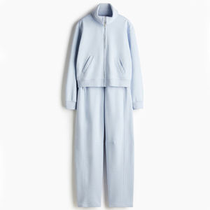 Chándales de Mujer de Alta Calidad con Logotipo Personalizado, Chándal Deportivo con Hombros Caídos para Mujer / Chándal de Mujer a Precio Económico 2026 - Product Image 1