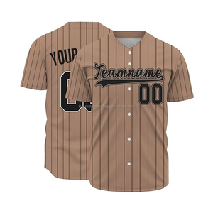 Uniformes de baseball de sublimation personnalisés de haute qualité Maillots de baseball en polyester unisexe avec logo personnalisé pour adultes - Product Image 5
