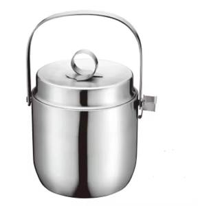 Cubo de hielo metálico de doble pared, tendencia en la industria, mantiene las bebidas frías por mayor tiempo. - Product Image 5