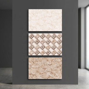 Azulejos de cerámica brillante Vistaar 20x30, azulejos de porcelana esmaltada pulida con impresión Digital, marca India Popular para Baño - Product Image 1