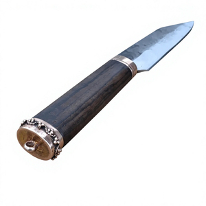 Couteau Seax médiéval en acier au carbone, design classique historique, lame traditionnelle faite à la main, acier au carbone durable - Product Image 3