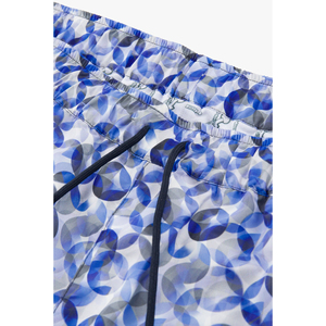 Shorts de bain personnalisables pour hommes, style urbain, séchage rapide, respirants, avec cordon de serrage et poches, pour le surf et la plage, 100% coton - Product Image 6