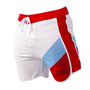 Mens Gym Fitness Shorts Breathable Summer Running Elastic Waist High Street Quick Dry 100% Polyester Sportswear Shorts - Product Image 4