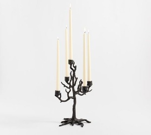 <b>Winter</b> Glow <b>Candle</b> Accent – Decorative Tree Holder for Cozy Festive Corners - Product Image 2
