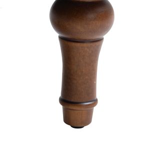 Accent <b>Chair</b> Comfy Chenille Club Fabric Retro Wooden Legs Upholstered Living Room <b>Arm</b> <b>Chair</b> 300lbs Capacity <b>Blue</b> Fabric <b>Chair</b> - Product Image 2