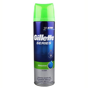 Gel à raser moussant pour hommes, marque privée, soin de la barbe, gel à raser GILLETTE avec aloe vera - Product Image 2