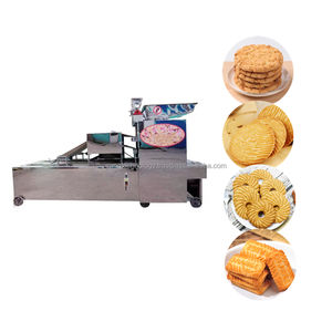 Machine de fabrication de biscuits manuelle à technologie avancée, conviviale pour les opérateurs, ligne de production de boulangerie, machine pour la fabrication de biscuits pour chiens - Product Image 1