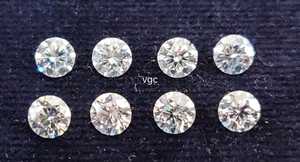 มอยส์ซาไนต์สีขาว 6 มม. ทรงกลมเจียระไนแบบบริลเลียนท์ ความสะอาดระดับ VS - เพชรมอยส์ซาไนต์คุณภาพสูงแบบเม็ดเดี่ยว - Product Image 1