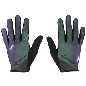 Gants de course Daizen Star à doigts entiers, rayés, antidérapants, respirants, en nylon, fermeture auto-agrippante, unisexes, pour le cyclisme et les activités de plein air - Product Image 2