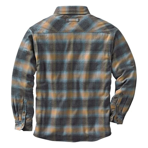 Men's Warm Lined Long Sleeve Custom Plaid Shirt <b>Flannel</b> <b>Jackets</b> - Product Image 1