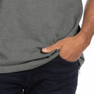 Camiseta Básica con Cuello en V para Hombre, Ligera, Transpirable, Mezcla de Algodón, Ropa Casual Deportiva, Venta al Por Mayor, Ropa Personalizada - Product Image 6