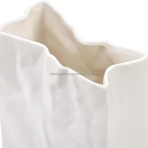 Vase à fleurs de table en fer transparent de style côtier, design moderne, pour aménagement intérieur d'appartement de luxe, portable, vente en gros Zahid Exports - Product Image 5