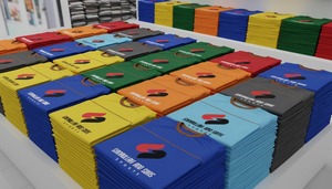 T-shirt homme de haute qualité en coton, manches longues, confortable, décontracté, logo personnalisé, t-shirt uni, vente en gros - Product Image 3