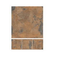 Carrelage de sol en porcelaine effet terrazzo marbre populaire 800x800mm, grand format moderne pleine masse, inoffensif pour projets de revêtement de sol domestique