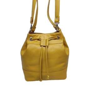 PU Leather Women's Bucket <b>Drawstring</b> Tassel Shoulder Crossbody <b>Bags</b> Luxury Designer <b>Large</b> Capacity Worldwide Export Wholesale - Product Image 1