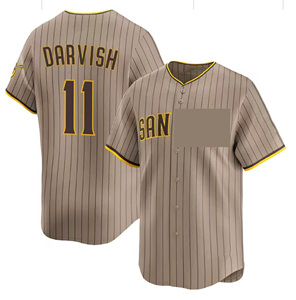 Camiseta de béisbol para hombre 2026 al por mayor, cosida, de San Diego, con nombres de Tatis Jr., Machado, Darvish, Bogaerts y Merrill - Protección UV para verano - Product Image 4