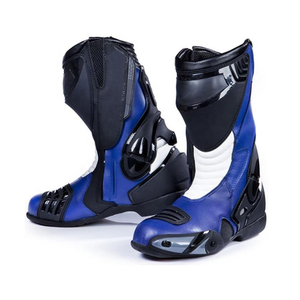 Zapatos de Cuero para Motociclistas de la Mejor Calidad, Marca Personalizada, Calzado de Protección de Alta Resistencia, Nueva Llegada, Venta al Por Mayor - Product Image 1