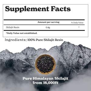 Shilajit del Himalaya Premium, 30g de Resina, 100% Auténtica, Rica en Ácido Fúlvico y Minerales para Energía y Resistencia - Product Image 5