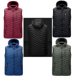 Gilets matelassés pour hommes, style décontracté, vêtements d'hiver, vestes sans manches, sur mesure. - Product Image 4