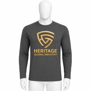 T-shirt thermique à manches longues de qualité supérieure, coupe ajustée, chaud, pour les sports d'aventure en plein air et les activités quotidiennes. - Product Image 1