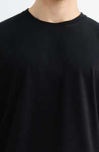 T-shirt homme col rond, manches courtes, surdimensionné, coton 100 %, 305 GSM, personnalisable avec logo, ODM. - Product Image 2