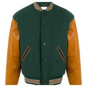 Chaqueta de Hombre al por Mayor 2025, Chaqueta Varsity Personalizada con Logotipo, Parches de Chenille, Bordado Chic, Estilo Béisbol y Aviador - Product Image 1