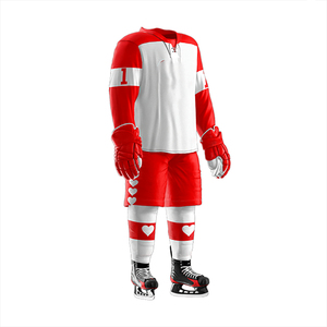 Jersey de Hockey sobre Hielo Personalizable Unisex 100% Poliéster Transpirable para Adultos, Nombre del Equipo OEM, Kits de Ropa Deportiva Sublimada - Product Image 3