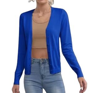 Cardigan Vintage Élégant Haut de Gamme pour Sorties et Bureau – Pull Hiver Col V Imprimé Animal Tendance - Product Image 1