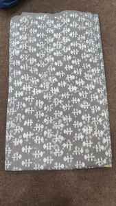 Vestido de Algodón sin Coser con Estampado Artesanal, Tela de Algodón con Estampado a Mano, Material de Vestido de Algodón con Estampado Estilo Indio - Product Image 3