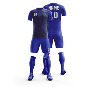 Uniforme de Fútbol Personalizado por Sublimación |   Tallas para Hombres, Mujeres y Jóvenes |   Ropa Deportiva Ligera de Secado Rápido al por Mayor - Product Image 4