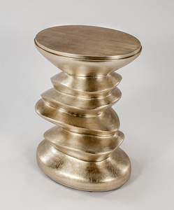 Table d'appoint industrielle en métal durable avec structure en acier robuste pour une utilisation résidentielle et commerciale longue durée - Product Image 5