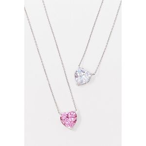 Set di Gioielli Absolute Beauty in Argento Sterling con Collana a Cuore - Product Image 3