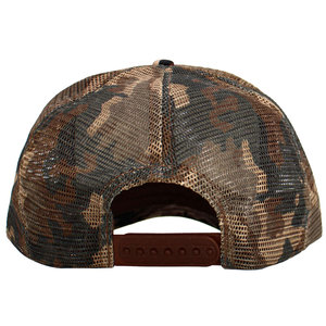 Unisex Camouflage Mesh Trucker Cap 6-Panel Adjustable Snapback <b>Hat</b> Breathable Casual Outdoor Spring <b>Summer</b> Style - Product Image 6