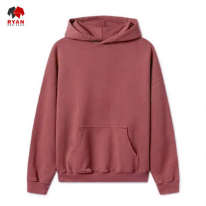 เสื้อฮู้ดดี้ผู้ชาย Ryan Pro Gear พร้อมโลโก้สั่งทำด้านหน้า ผ้าฝ้ายฟลีซ 100% ทรงปกติ สำหรับฤดูหนาว ผลิตแบบ ODM สีพื้น - Product Image 2