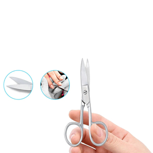 Tijeras de Manicura y Pedicura Multifuncionales de Acero Inoxidable Duradero de Alta Calidad con Punta Recta Afilada para Cortar Cutículas y Uñas - Product Image 4