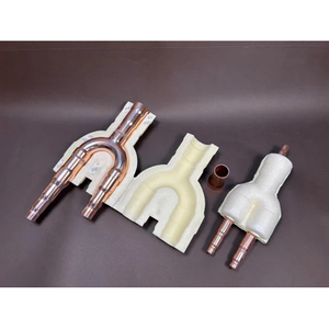 ข้อต่อทองแดงแบบ Y สำหรับท่อแยก VRF ใช้กับระบบปรับอากาศ ระบบทำความเย็น HVAC ป้องกันสนิม ป้องกันการรั่วไหล - Product Image 1