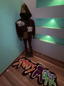 เสื้อฮู้ดดี้ผ้าฝ้ายเฟรนช์เทอร์รี่ทรงปกติสำหรับฤดูหนาว พิมพ์ลายสกรีน สำหรับผู้ชาย ออกแบบเองได้ สไตล์สตรีทแวร์ ผ้าฝ้าย 100% ใส่สบายๆ - Product Image 2