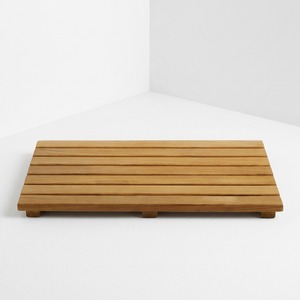 Custom Teak <b>Wood</b> Shower Mat Slatted Waterproof Floor <b>Board</b> Hotel Resort Bathroom Spa Wellness Project Procurement - Product Image 2