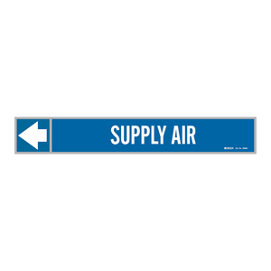 Etiqueta Autoadhesiva para Ductos de Aire Brady, Etiqueta de Identificación HVAC Duradera - Product Image 3