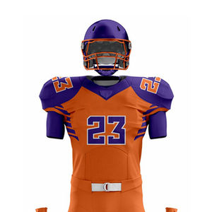 Uniforme de football américain de haute qualité à bas prix, fabriqué en 100 % polyester - Product Image 4