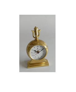 Elegante reloj de mesa decorativo de metal para el hogar moderno, oficina, sala de estar, estante, escritorio, pieza de decoración, regalo - Product Image 1